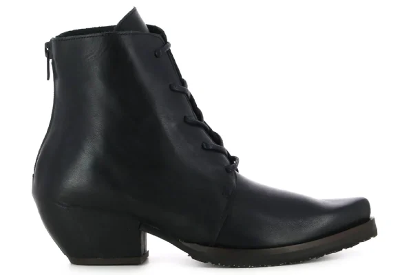 Ankle Boots-Vialis Heeled Ankle Boots 7176 Muriel Crust