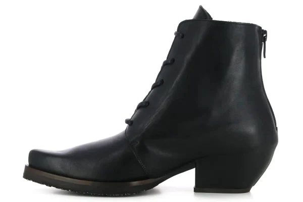 Ankle Boots-Vialis Heeled Ankle Boots 7176 Muriel Crust