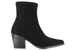 Ankle Boots-Camila's Heeled Ankle Boots Argentea