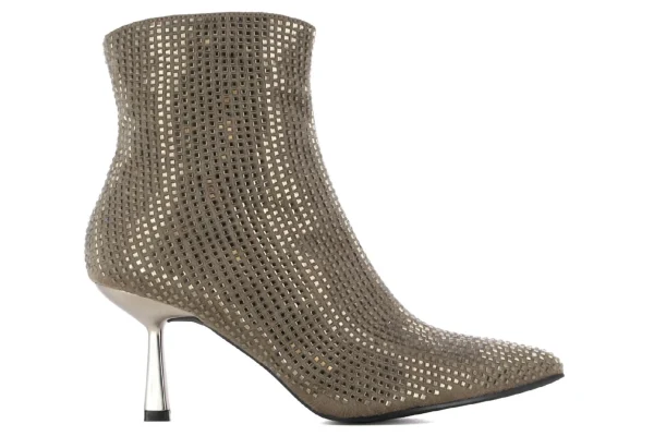 Ankle Boots-Camila's Heeled Ankle Boots Boney