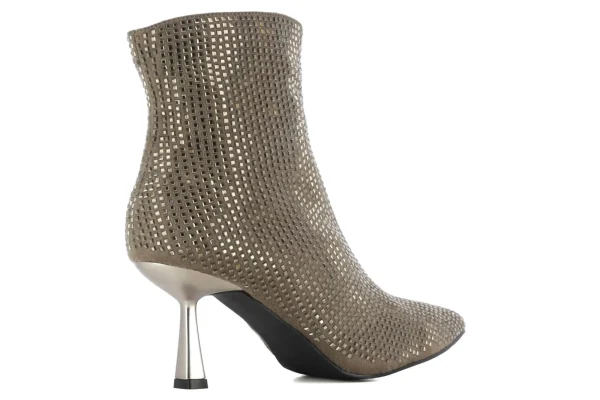 Ankle Boots-Camila's Heeled Ankle Boots Boney