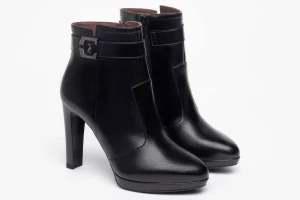 Ankle Boots-Nerogiardini Heeled Ankle Boots I308710De