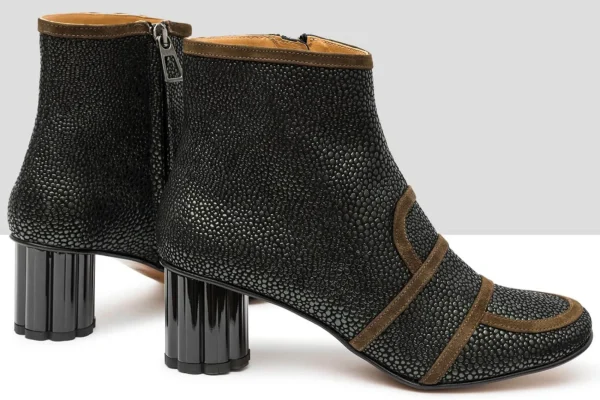 Ankle Boots-Audley Heeled Ankle Boots Luna