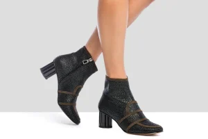 Ankle Boots-Audley Heeled Ankle Boots Luna