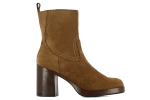 Ankle Boots-Camila's Heeled Ankle Boots Plat