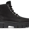 Ankle Boots-Timberland Platform Ankle Boots Greyfield Leather Boot