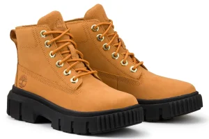 Ankle Boots-Timberland Platform Ankle Boots Greyfield Leather Boot