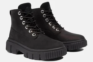 Ankle Boots-Timberland Platform Ankle Boots Greyfield Leather Boot