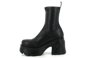 Ankle Boots-Yuu Jou Platform Ankle Boots 4Kir4