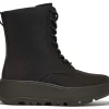 Boots-Fitflop Platform Boots F-Mode Water-Resist Nylon