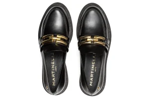 Loafers-Martinelli Platform Mocassins Blunt