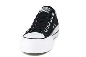 Sneakers-Converse Platform Sneakers 560250C/001 Black White