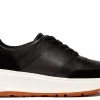 Sneakers-Fitflop Wedged Sneakers F-Mode Lth Sued Flatform