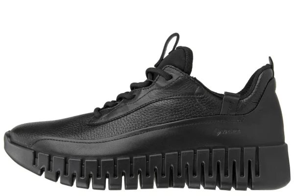 Sneakers-Ecco Wedged Sneakers Gruuv W Sneaker Lea Gtx