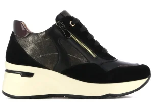 Sneakers-Casas Collection Wedged Sneakers Rosy